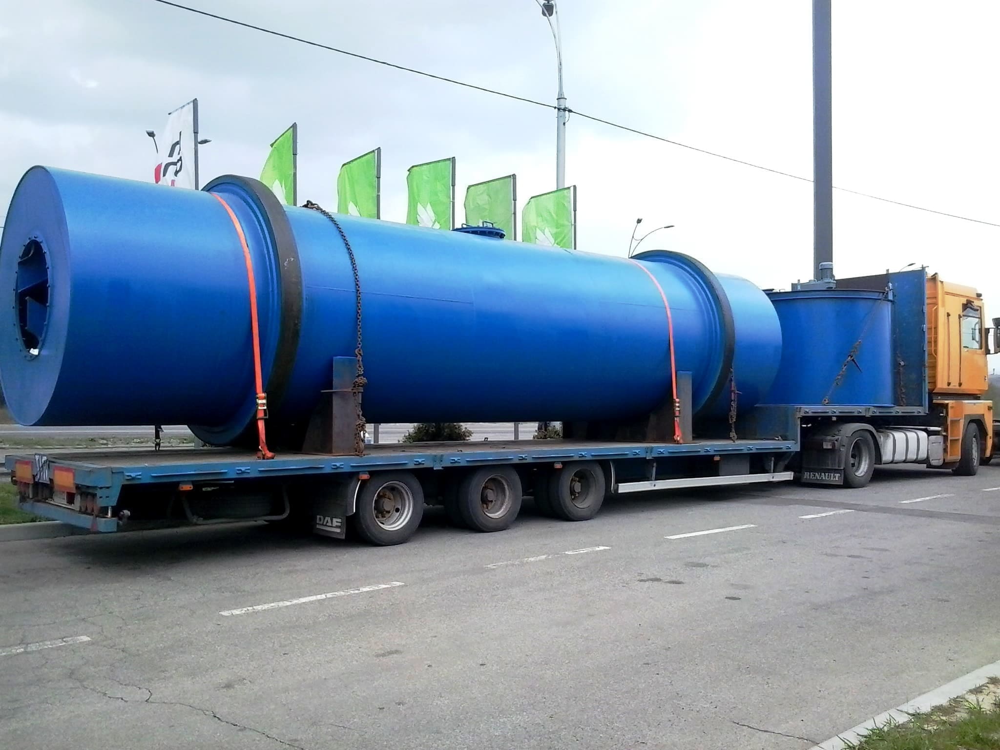 Транспортировка длинномерных грузов